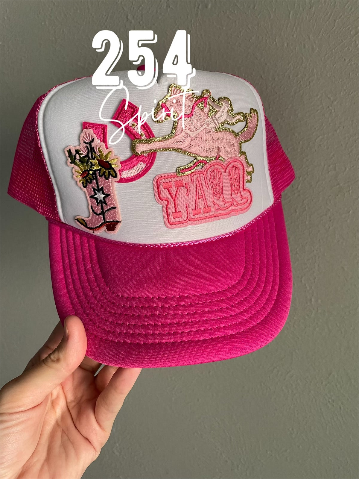 Pink Cowgirl Trucker Hat