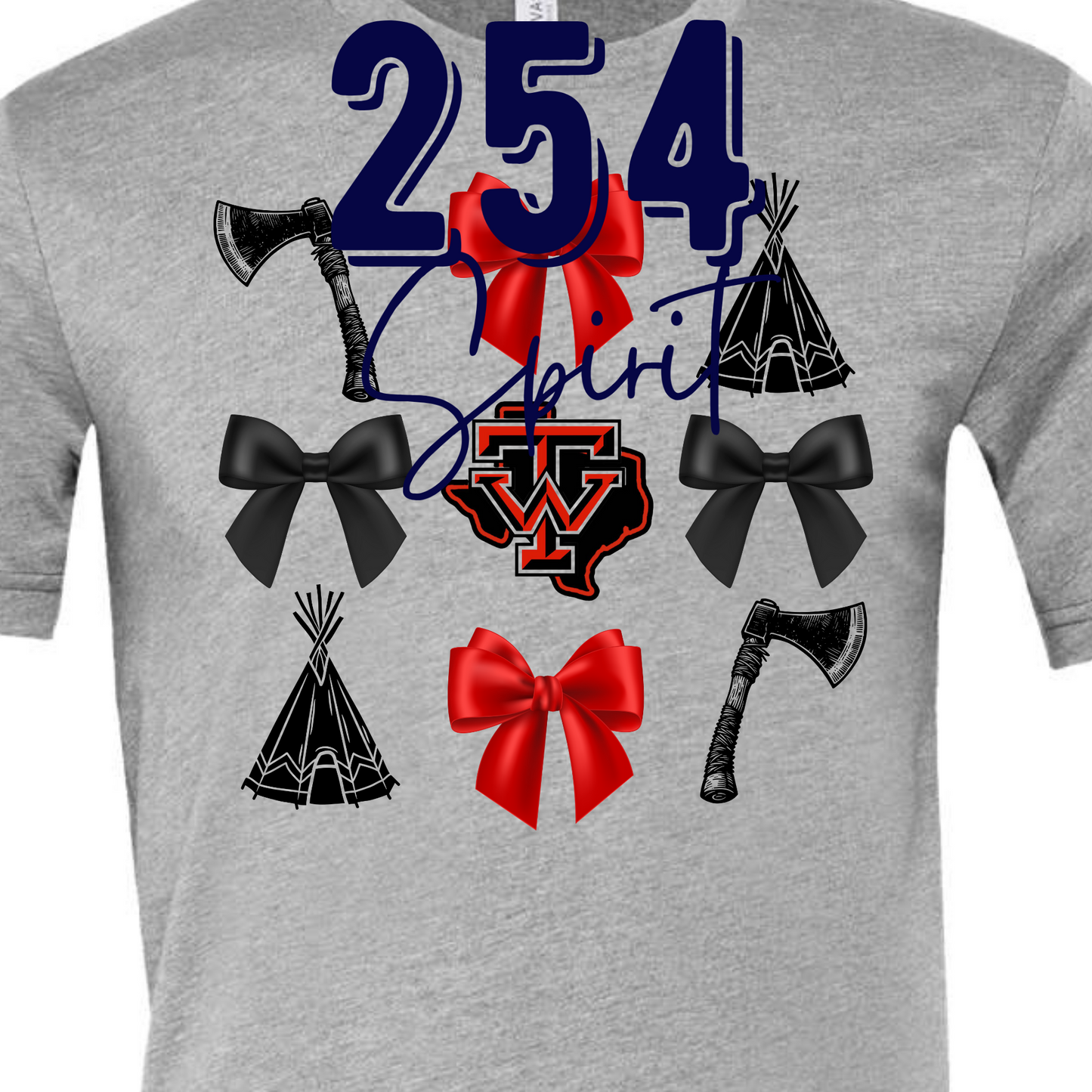 Three Way Braves Collage Tee