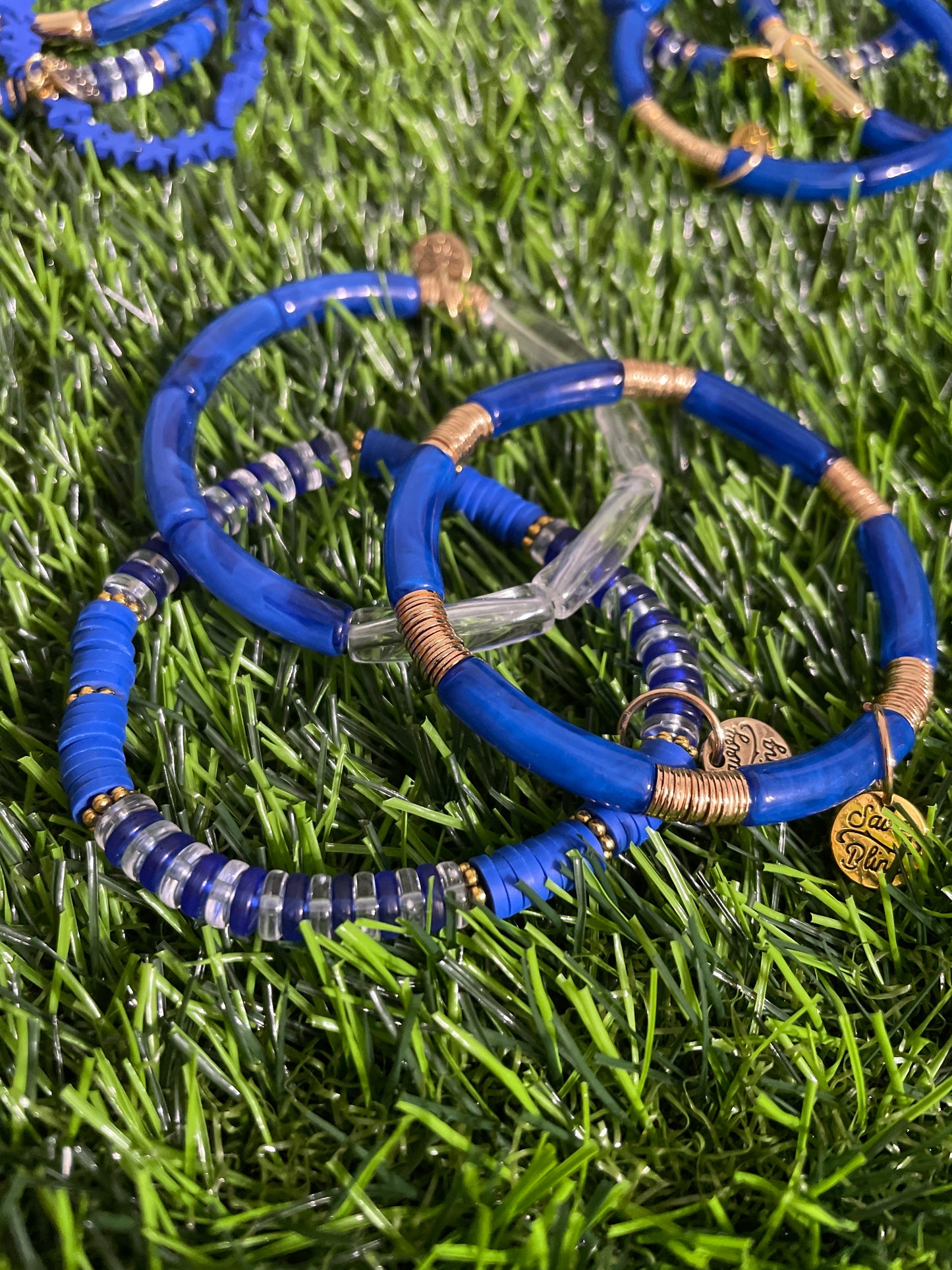 Royal Blue Bracelet Stack (3)